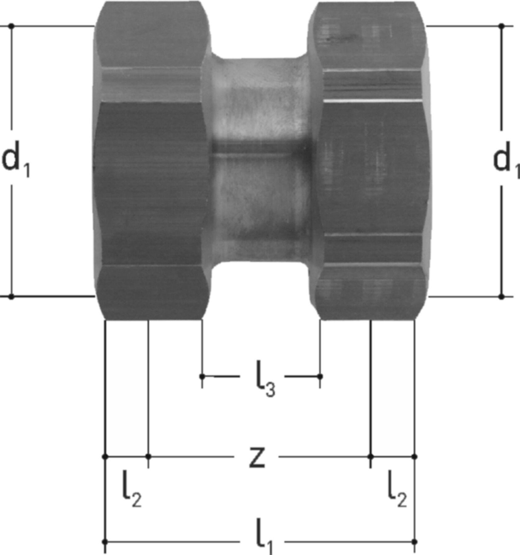 Muffenverschraubungen +GF+ JRG JRGUSIT NG