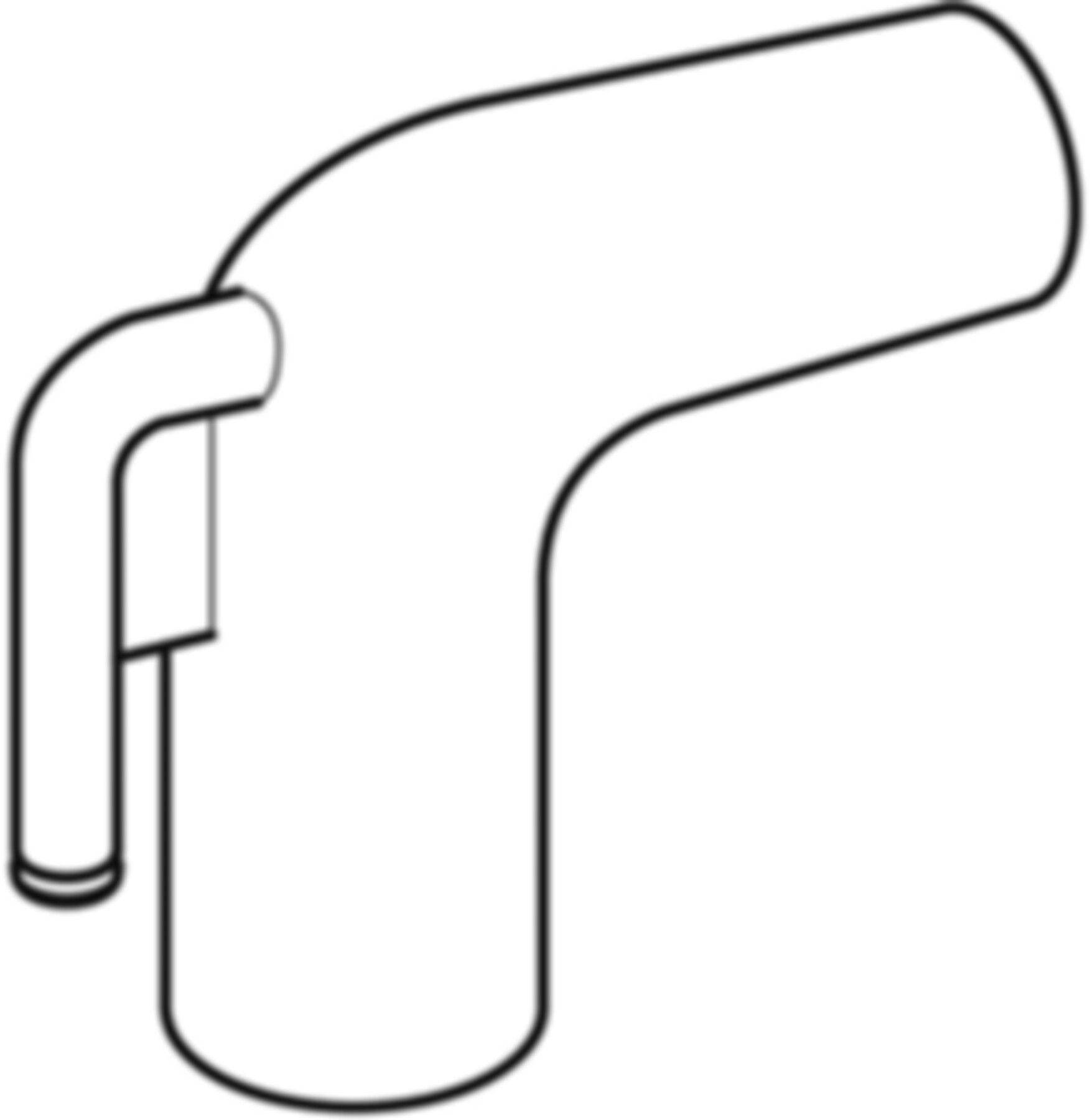 Tauchbogen d 135/150mm 388.000.16.1 - Geberit-PE-Formstücke