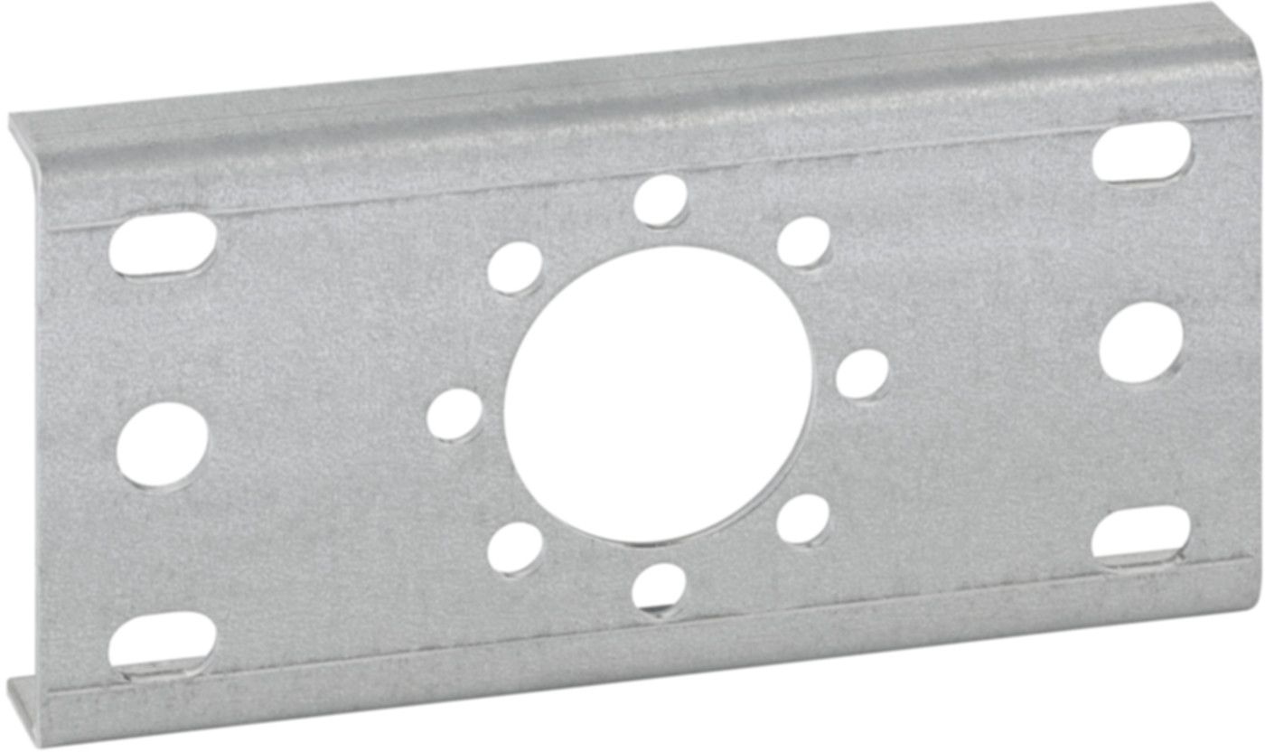 Montageplatte einfach 601.736.00.1 gerade / kurz - Geberit-Push Fit-Formstücke