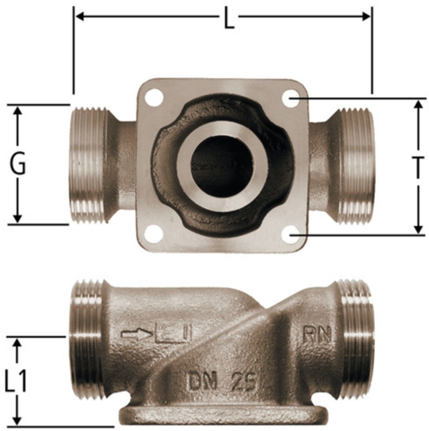 Anschlussflansche NUSSBAUM