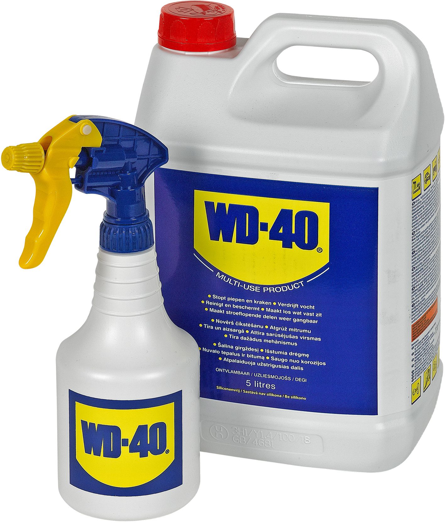 WD-40 Schmiermittel inkl. Zerstäuber Kanister à 5L - Schmieren