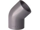 Winkel 45° mit 2 Muffen 25 mm 721 150 107 - GF Hart PVC-U Formstücke