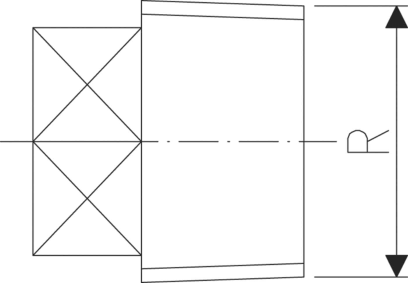 Stopfen mit 4-Kant 3/4" 3267 760 857 076 (760 853 792) - GF Instaflex-Klemmprogramm