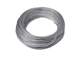 Stahldrahtseil, verzinkt, m.PVC-Mantel