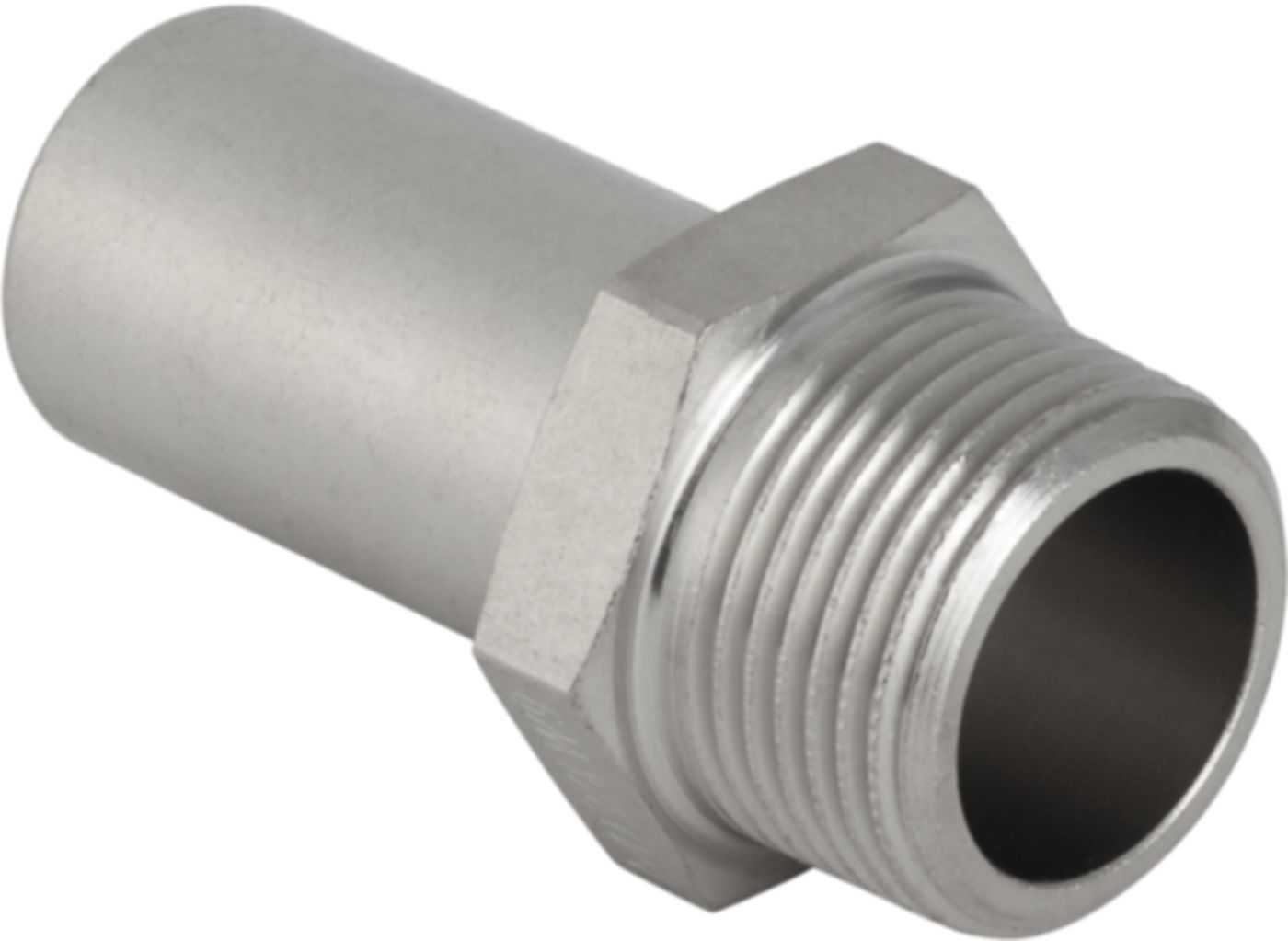 Übergang mit AG 18 x 1/2" 31933 mit Steckende - Mapress-Sanitär-Presssystem-Formstücke