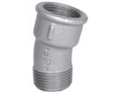 Bogen 15° 53 V 1/2" 770 053 204 - GF verz. Tempergussfittings