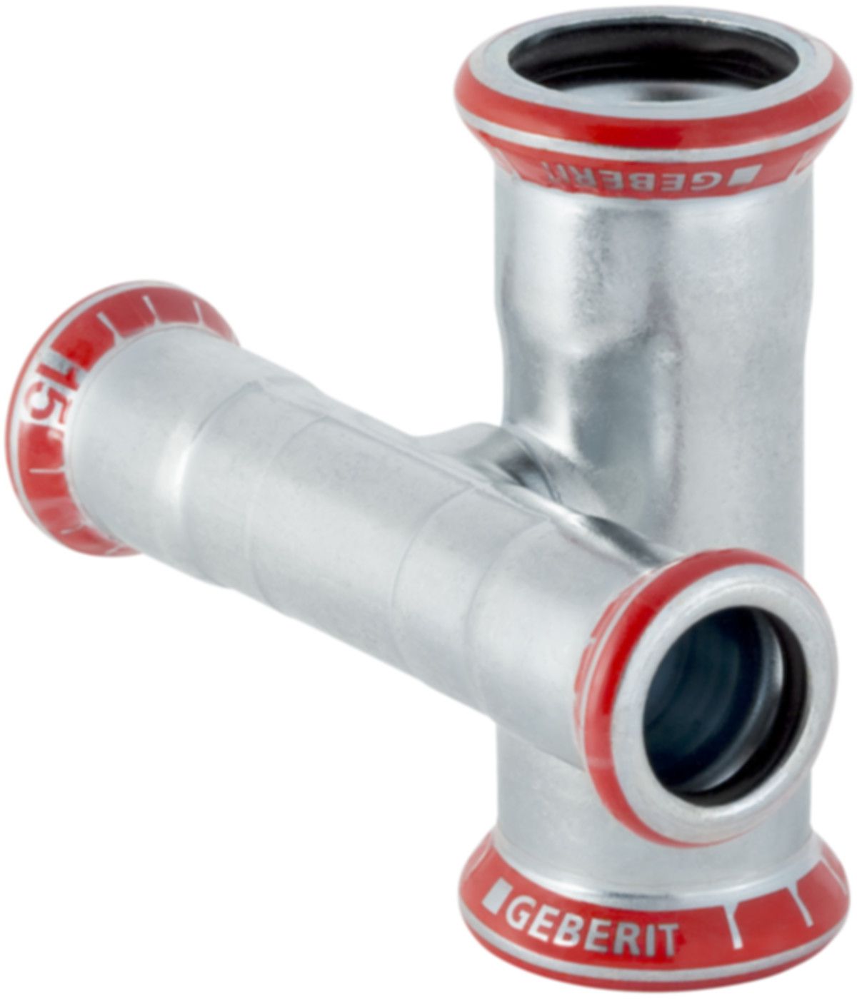 Kreuzstücke GEBERIT Mapress C-Stahl