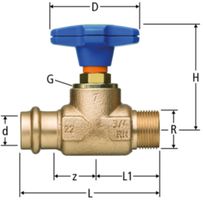 Geradsitzventile NUSSBAUM Optipress-Aquaplus