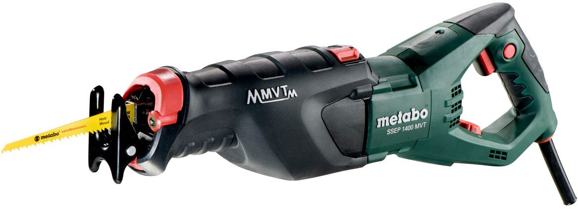 Säbelsäge SSEP 1400 MVT 1400W, 0-2800/min, Hub 32mm, im Koffer - Metabo Elektrowerkzeuge