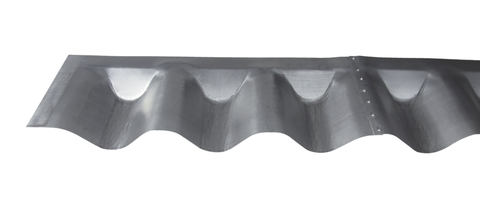 Welleternit- Elemente, Anschluss vorne oder hinten