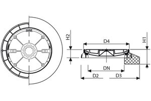 Beton Guss Figur 2751 D400