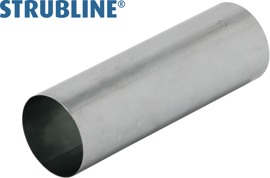 Ablaufrohre gef. a 1 M 50 mm 200 "Strubline" - Zink Spenglereihalbfabrikate