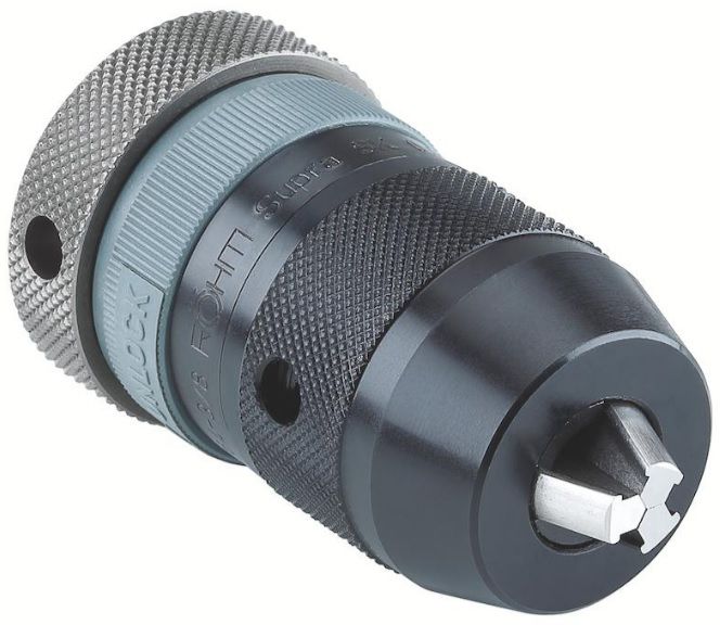 RÖHM Schnellspann-Bohrfutter, SUPRA-SK 0.5 - 10.0 mm, 3/8"-24, 249910 - Spannen