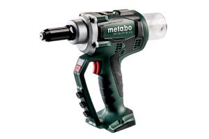 Akku-Nietpistole NP 18 LTX BL 5.0, 619002890 18V, Nieten 2.4-5mm, Alu bis 6mm, solo im Karton - Metabo Elektrowerkzeuge