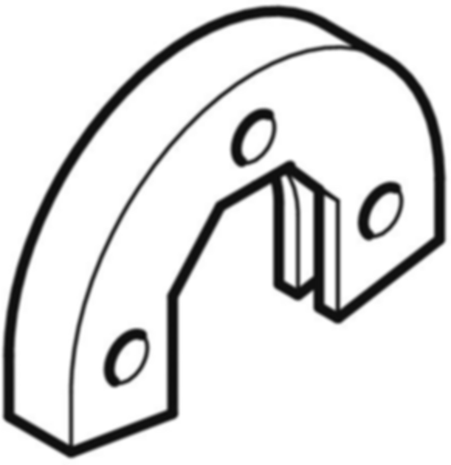 Dämmunterlage EPDM 601.802.00.1 zu Anschluss gerade - Geberit-Push Fit-Formstücke