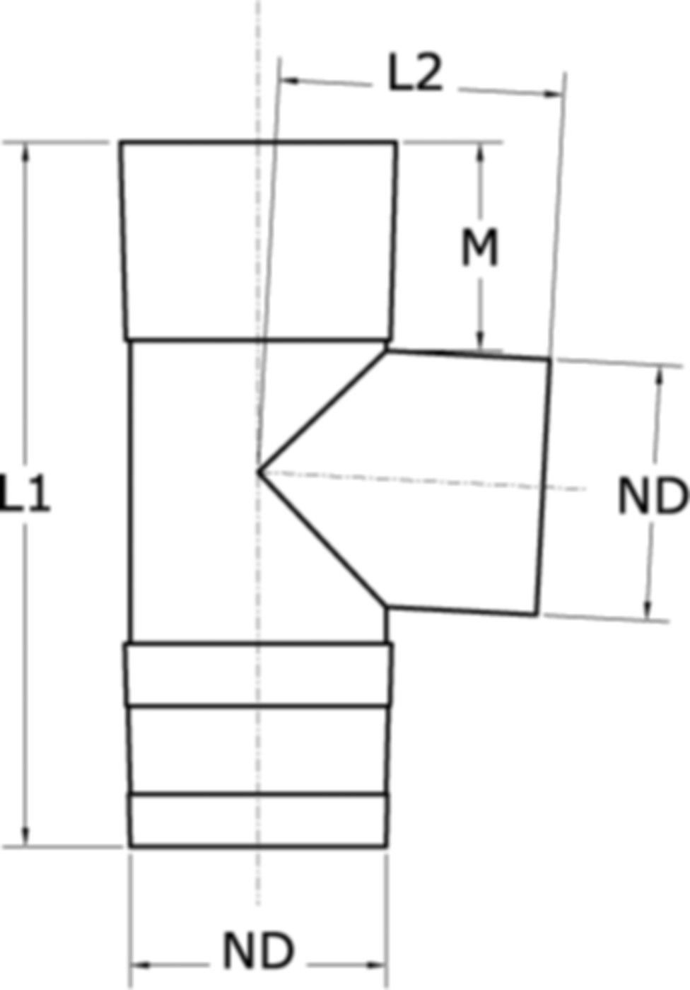 Anschlussstutzen 87° BRUBA