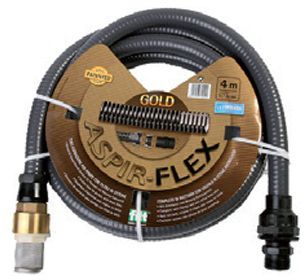 Ansaugschlauchsatz PVC 7m, inkl. Fussventil, Anschluss 1" + 1 1/4" - Wasser