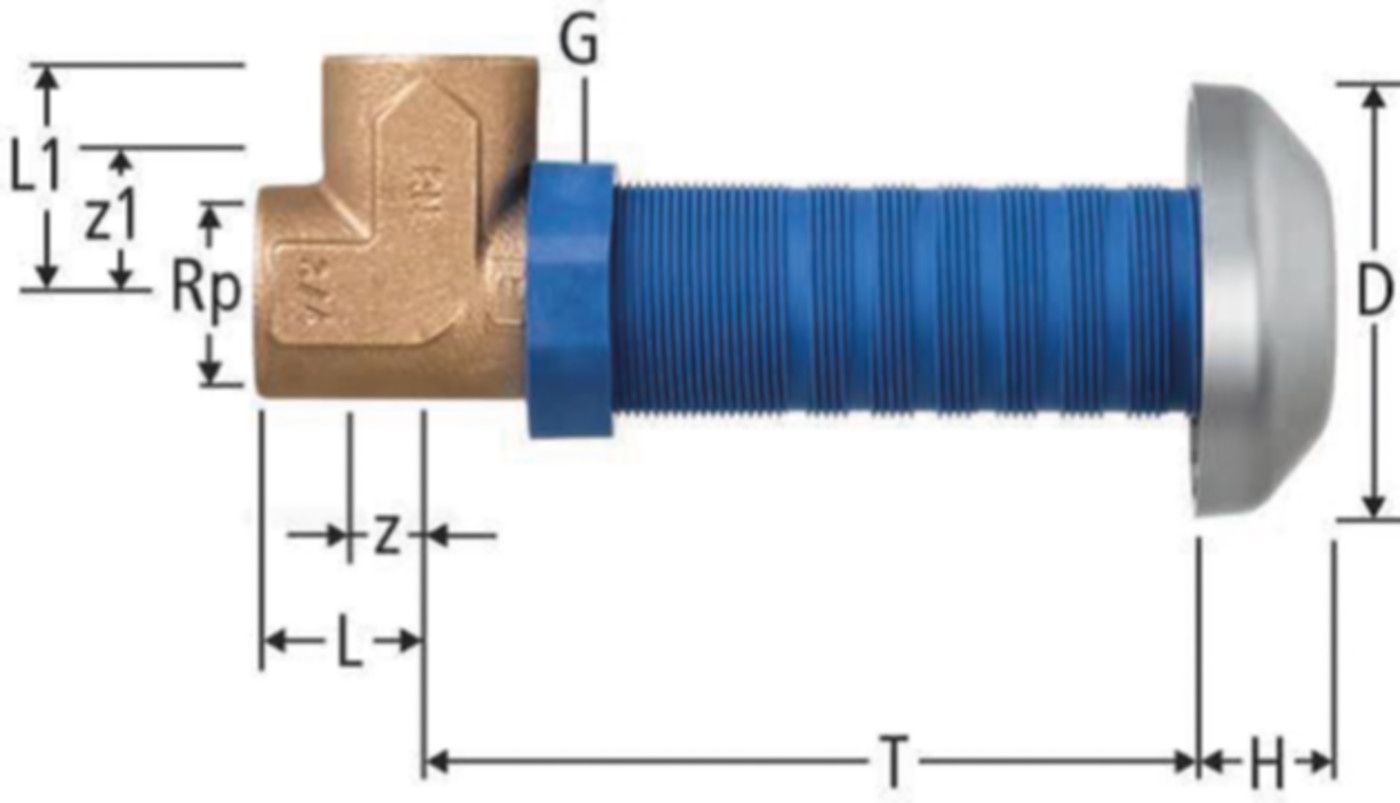 UP Eckventile NUSSBAUM