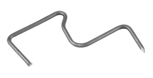 Ziegelklammern zu Flachziegel Verzinkt Art.5051.000 - Drahtstifte, CU-Stifte, Inoxstifte