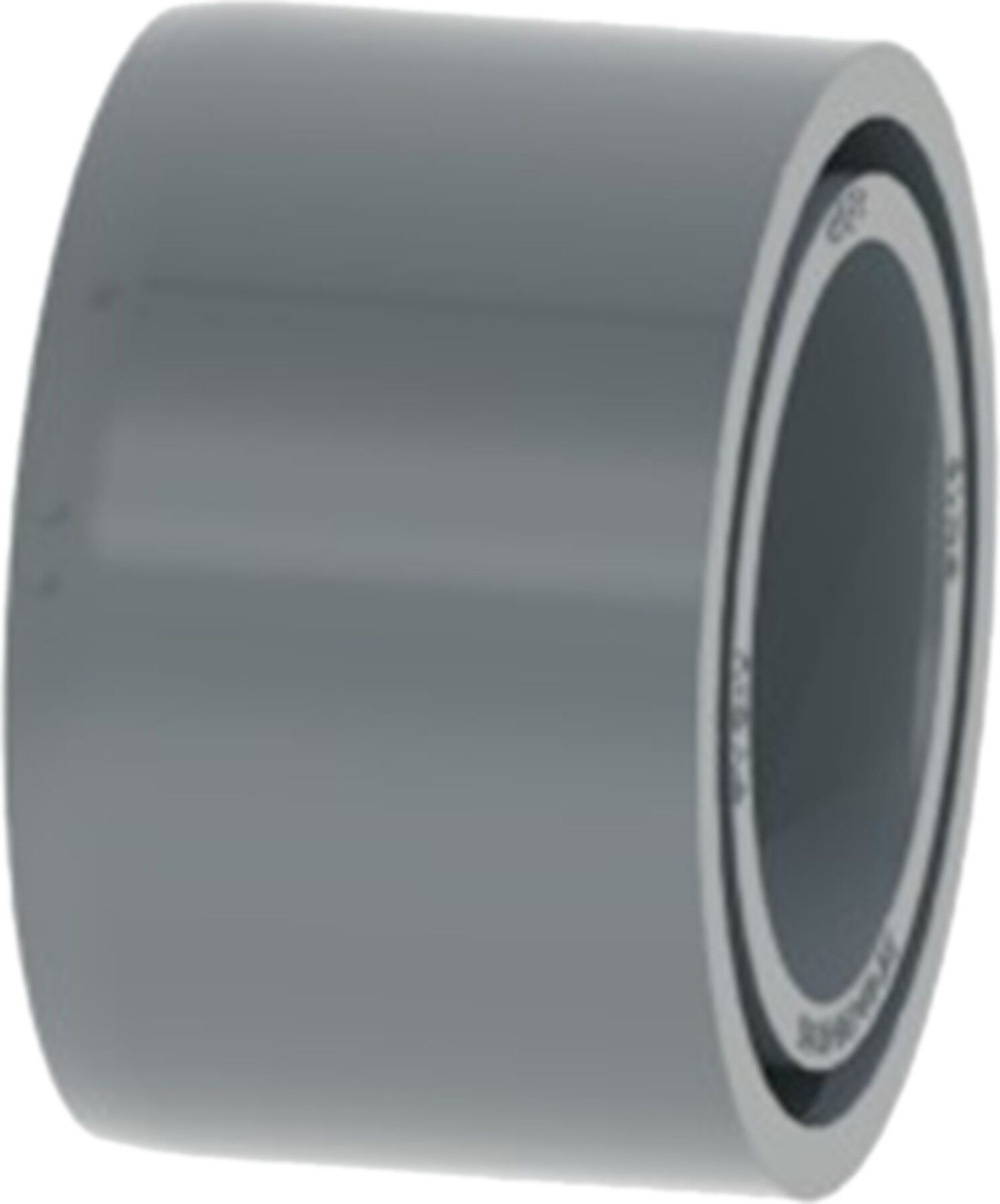 Reduktionen kurz Stutzen/Muffe 63-40 mm 721 900 359 - GF Hart PVC-U Formstücke