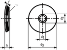 Dichtscheiben zu Fassadenschr INOX BN6029 5,1x7x29 - Fassadenschrauben