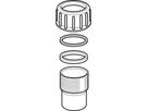 Stutzen mit Verschraubung zum Kleben d 56mm - 60mm 359.423.00.1 - Geberit-PE-Formstücke