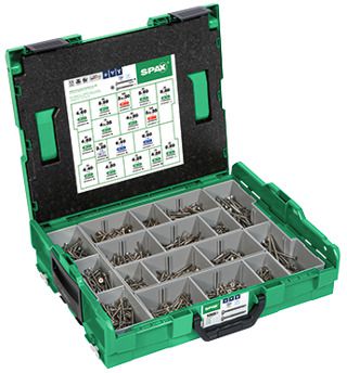 21605 Senk-Spanplattenschrauben-Montagekasten