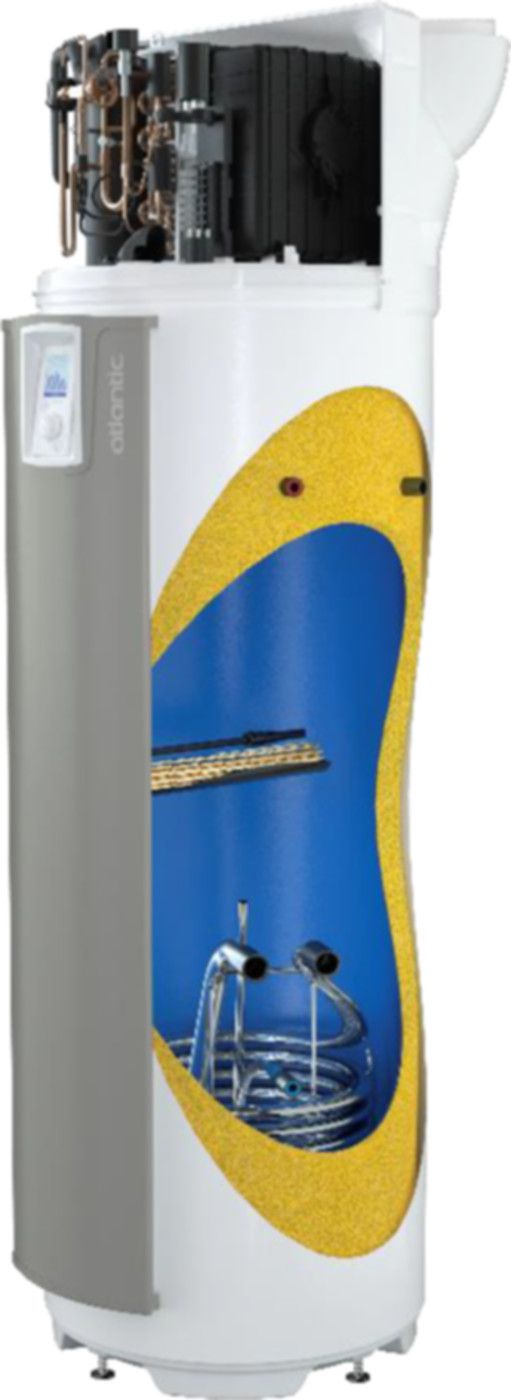 Wärmepumpenboiler Explorer Cozytouch V4 270L Standmodell 1957 x 620 x 665mm 230 V - Atlantic-Wassererwärmer