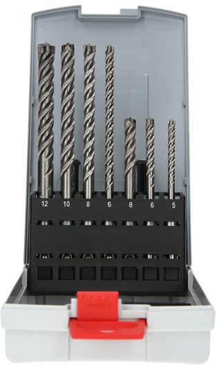 Expert BOSCH Bohrer-Set, SDS plus-7X 7tlg., 5 /6/6/8/8/10/12 - Bosch Maschinenzubehör