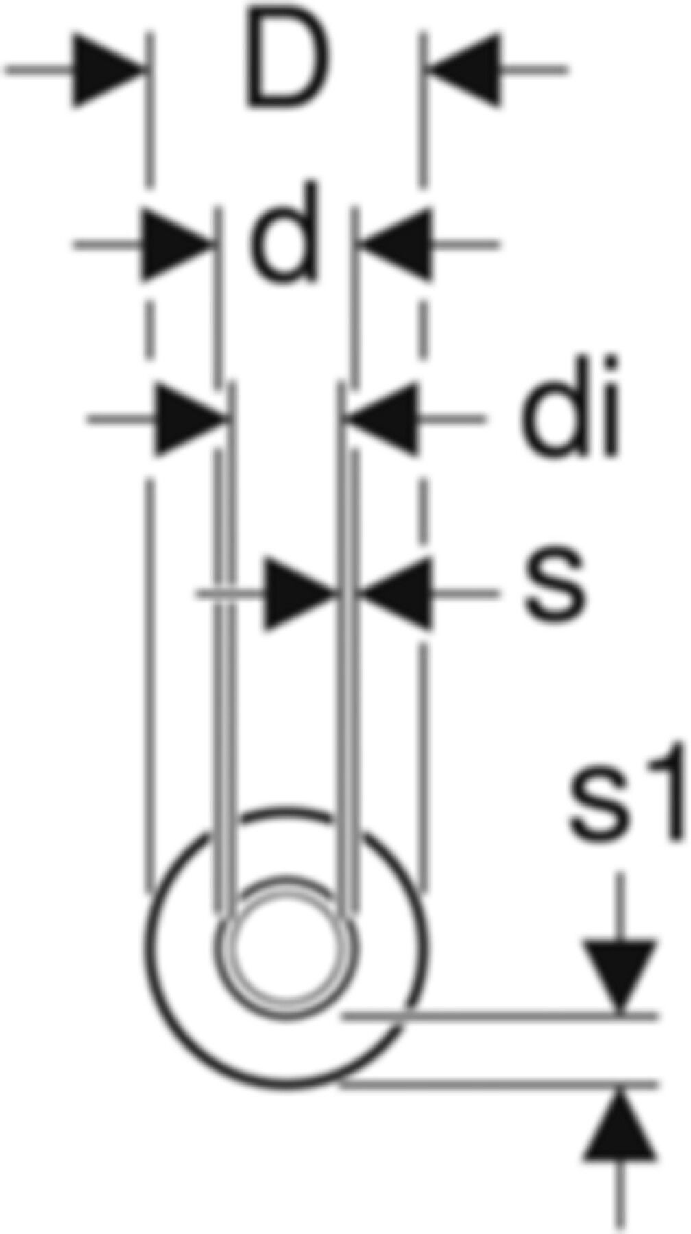 Metallverbundrohr 25mm 619.102.00.2 Rollen à 25 m, vorgedämmt blau - Geberit FlowFit-Rohre/Formstücke