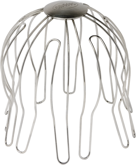 Rinnenseiher 100 mm 190 "Strubline" - Cr-Ni Spenglereihalbfabrikate