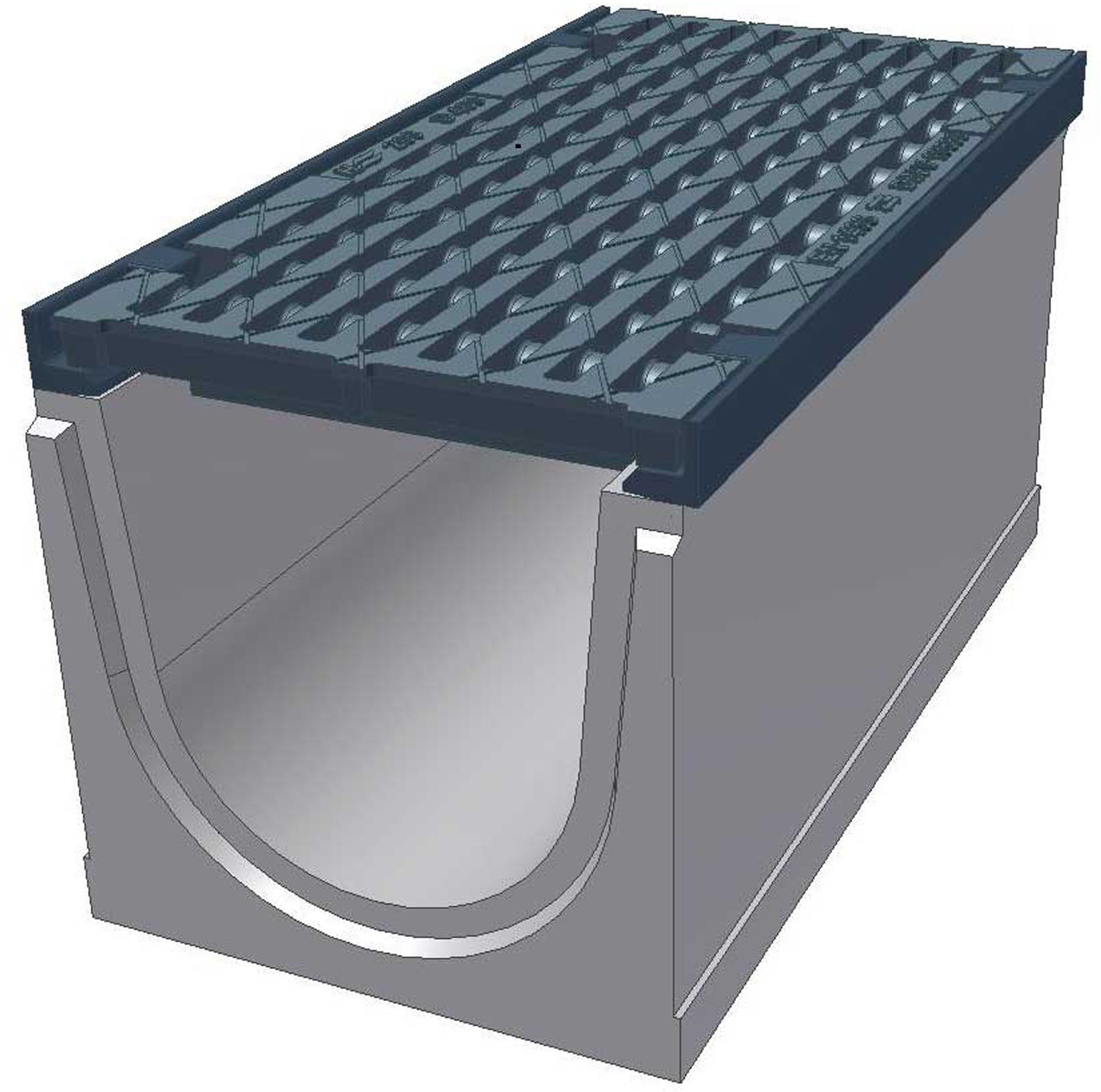 mit Gussrost D400 Element 50cm