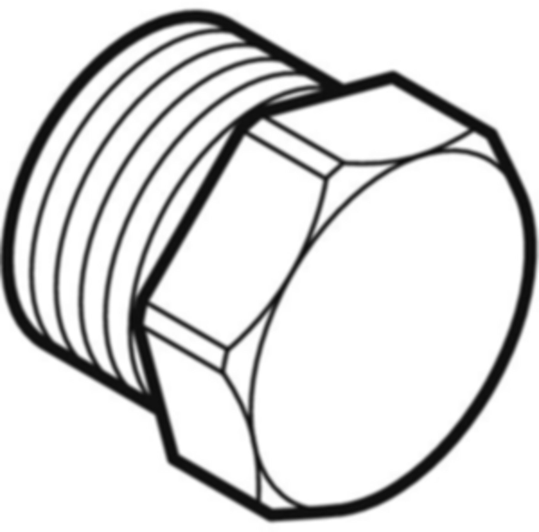 Stopfen zu Verteiler 3/4" 602.480.00.1 - Geberit FlowFit-Rohre/Formstücke