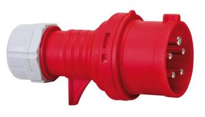 BRENNENSTUHL Stecker, Phasenwender CEE 400V / 16A, 5-Pol, Rot - Stromverteilung