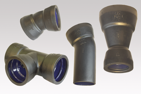 Steckmuffen Formstücke BRS