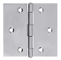 CHARMAG Scharnier kantig, mit vernietetem Stift HxB=25x25mm, verzinkt - Scharniere, Verschlüsse und Zubehör