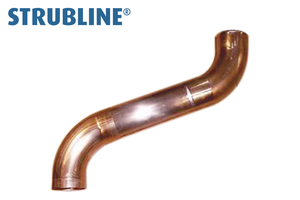 Schwanenhals Teleskop 70° 75 mm 295 A = 550- 700 mm "Strubline" - Kupfer Spenglereihalbfabrikate