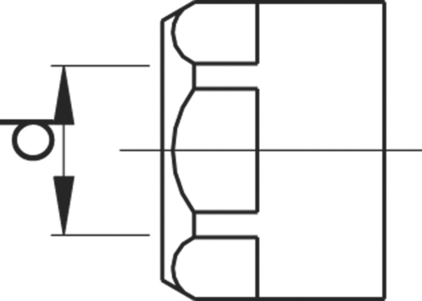 Überwurfmutter Instafl. D 16 3800 760 853 018 - GF Instaflex-Klemmprogramm