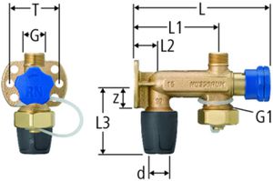 Kombiventile NUSSBAUM Optiflex-Profix