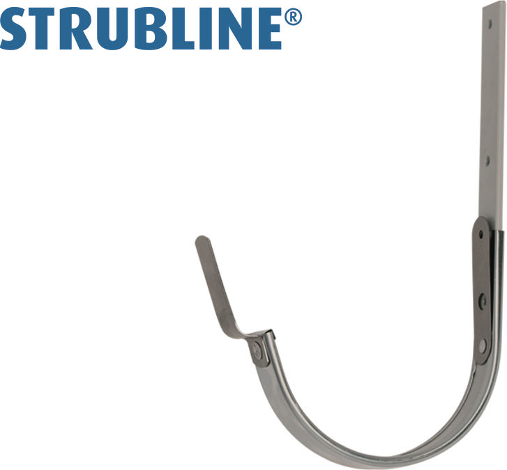 Rinnenhaken ummantelt 25/5 250 mm 110 "Strubline" - Uginox Spenglereihalbfabrikate