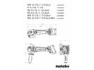 Akku-Winkelschleifer WVB 18 LT BL 11-125 Q 18V, Ø 125mm, solo in metaBOX - Metabo Elektrowerkzeuge