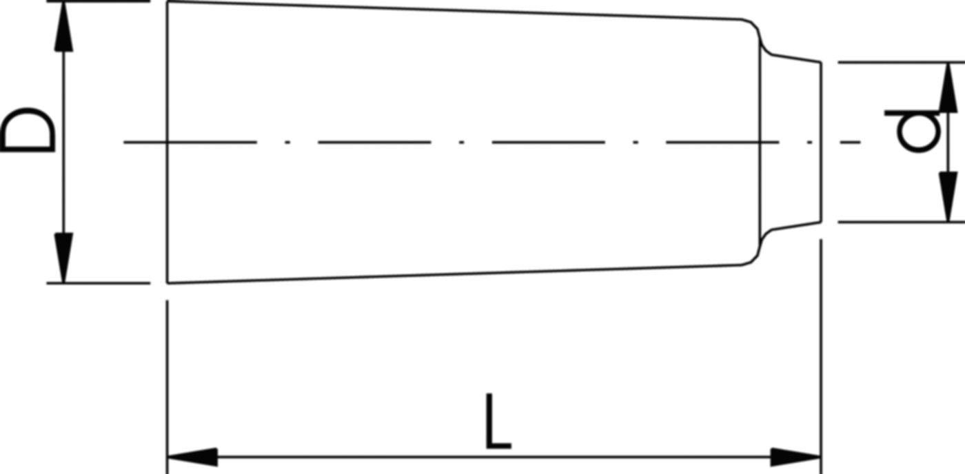 Tülle blau für Schutzrohr 16 mm 3921 762 101 235  (grün 760 854 987) - GF Instaflex-Klemmprogramm