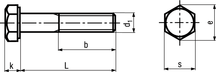 6-kt Schr mit Schaft ST 10.9 GEOMET BN20738 DIN931 M 10 x 50 / DIN/s17 - Bossard Schrauben