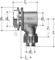 Anschlusswinkel +GF+ JRG Sanipex