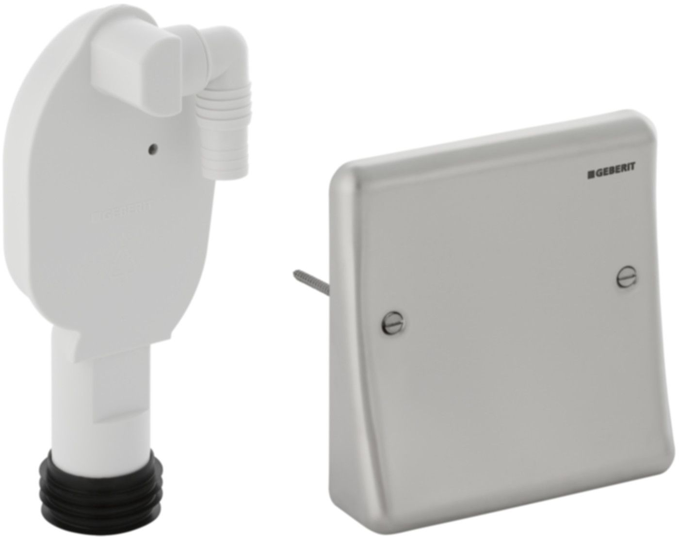 Fertigbau-Set Massivb. f. Unterputz-Sif. Wasch-oder Geschirrspülma. 152.236.00.1 - Geberit-Sifon + Apparateanschlüsse