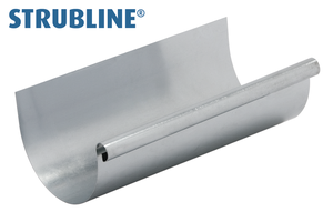 Dachrinnen 0.70 a 6 M 400 mm 100 "Strubline" - Zink Spenglereihalbfabrikate
