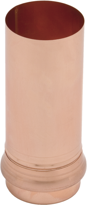 Schiebestücke 50 cm 75/ 85 mm 271 "Strubline" - Kupfer Spenglereihalbfabrikate