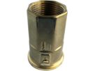 Schwerkraftumlaufsperre Typ TS 50 FIS DN 32 11/4" L= 70 mm D= R11/4" SW 46 - Ticom Therm-Stop