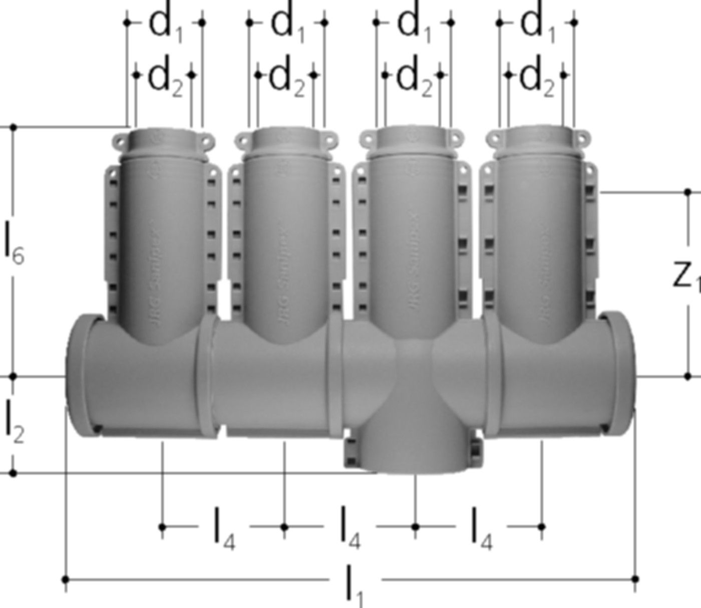Schutzschalen +GF+ JRG Sanipex