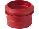 Stopfen für Schutzrohr 25mm rot 652.024.00.1 - Geberit-Push Fit-Formstücke